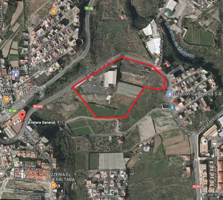 Nave disponible en el polígono Polígono industrial Cho II, Arona (ref. N0278)